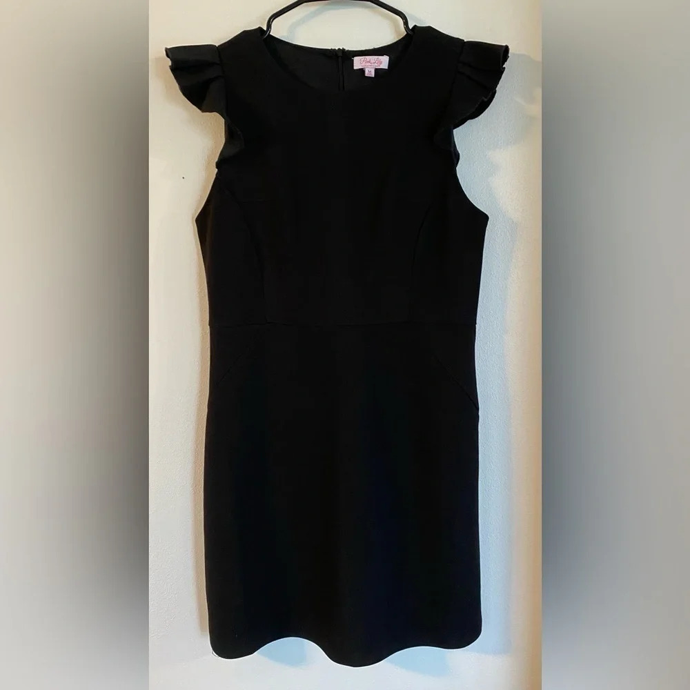 Pink Lily | Black Dress | Size M